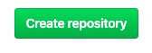 Create repository button
